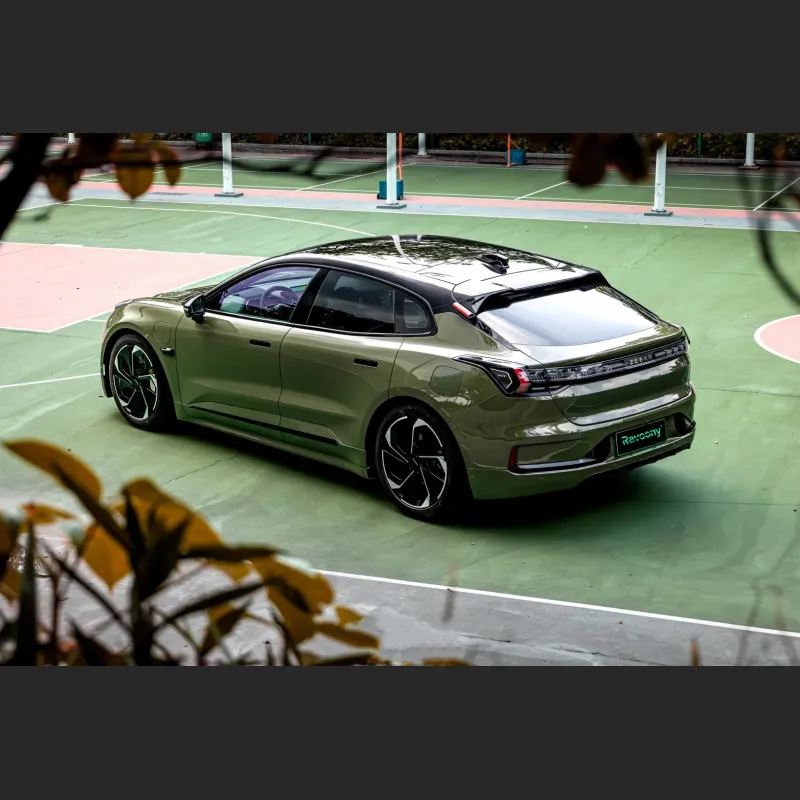 Ravoony Plus PET Gloss Aurora Green Car Vinyl Wrap