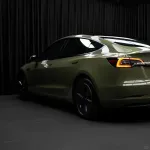 Ravoony Plus PET Gloss Aurora Green Car Vinyl Wrap