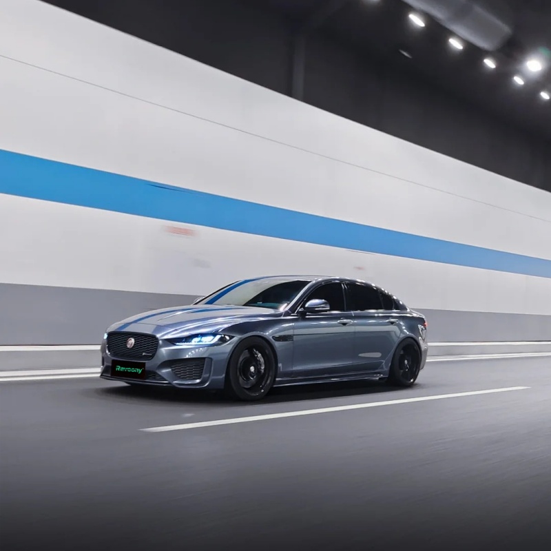 Ravoony Plus PET Gloss Byron Bay Blue Car Vinyl Wrap