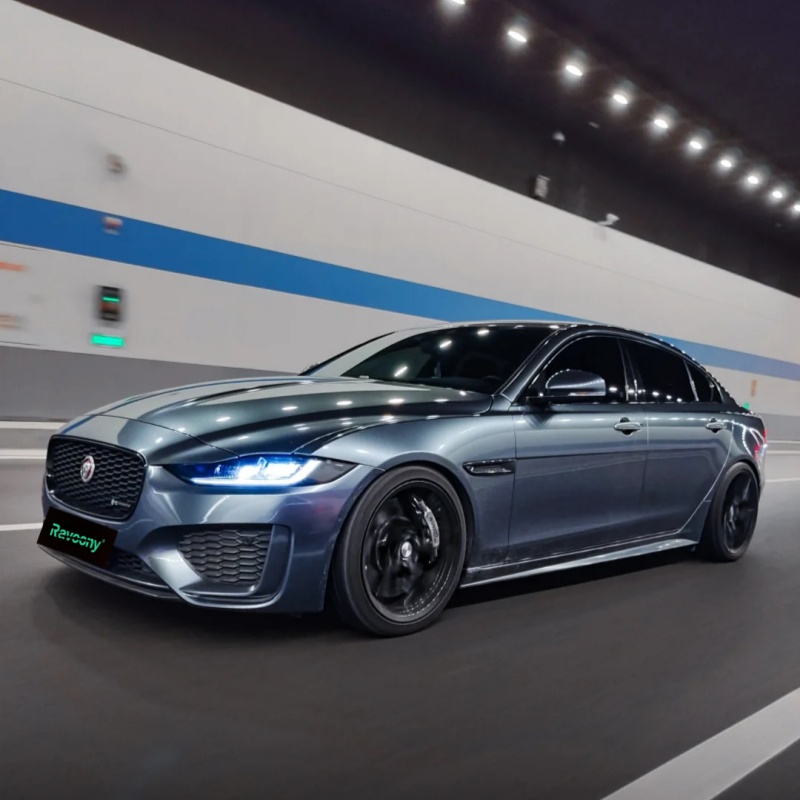 Ravoony Plus PET Gloss Byron Bay Blue Car Vinyl Wrap