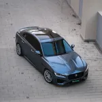 Ravoony Plus PET Gloss Byron Bay Blue Car Vinyl Wrap