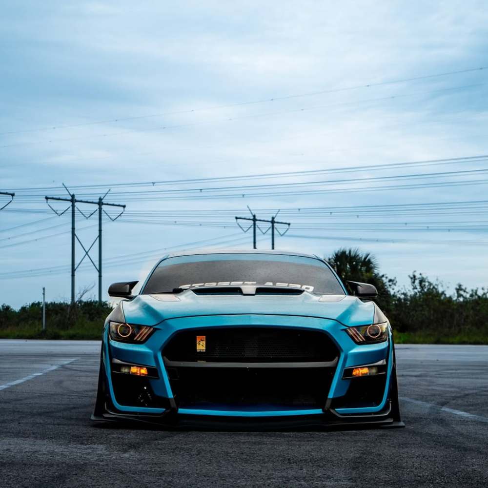Ravoony Plus Glossy Metallic Atomic Cyan Car Vinyl Wrap