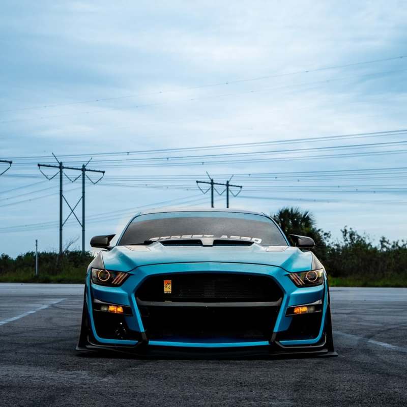 Ravoony Plus Glossy Metallic Atomic Cyan Car Vinyl Wrap