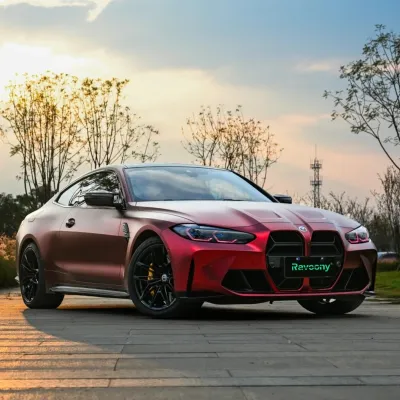 Ravoony Pro TPU Matte Chrome Romanee Red PPF Film 02