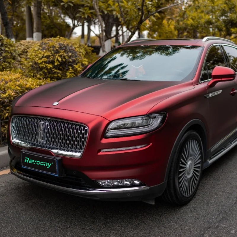 Ravoony Pro TPU Matte Chrome Romanee Red PPF Film