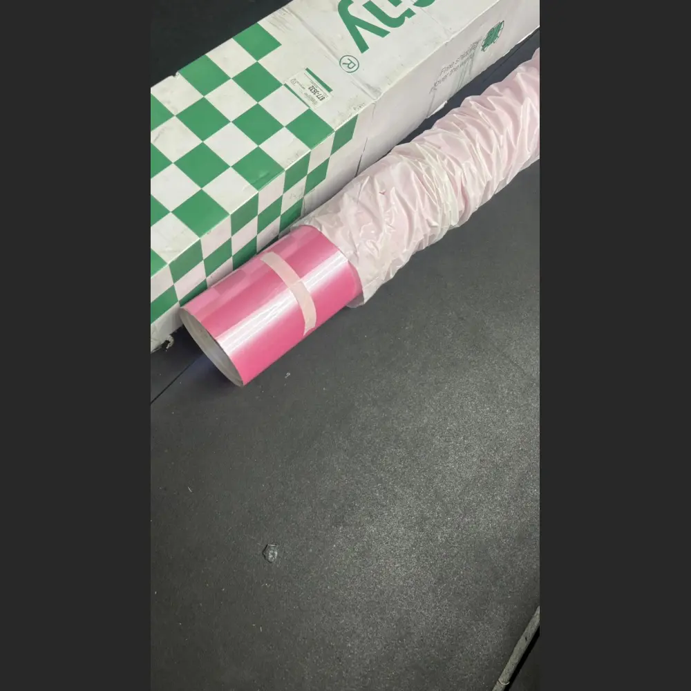 Time-Limited Sale Ravoony Plus Glossy Metal Paint Shell Pink Car Wrap