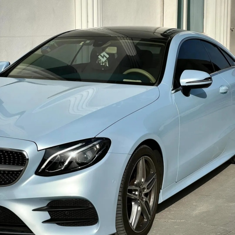 Ravoony Plus Glossy Macaron Jazz Blue Car Vinyl Wrap