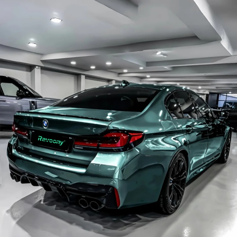 Ravoony Plus PET Gloss Metallic Ryan Green Car Wrap