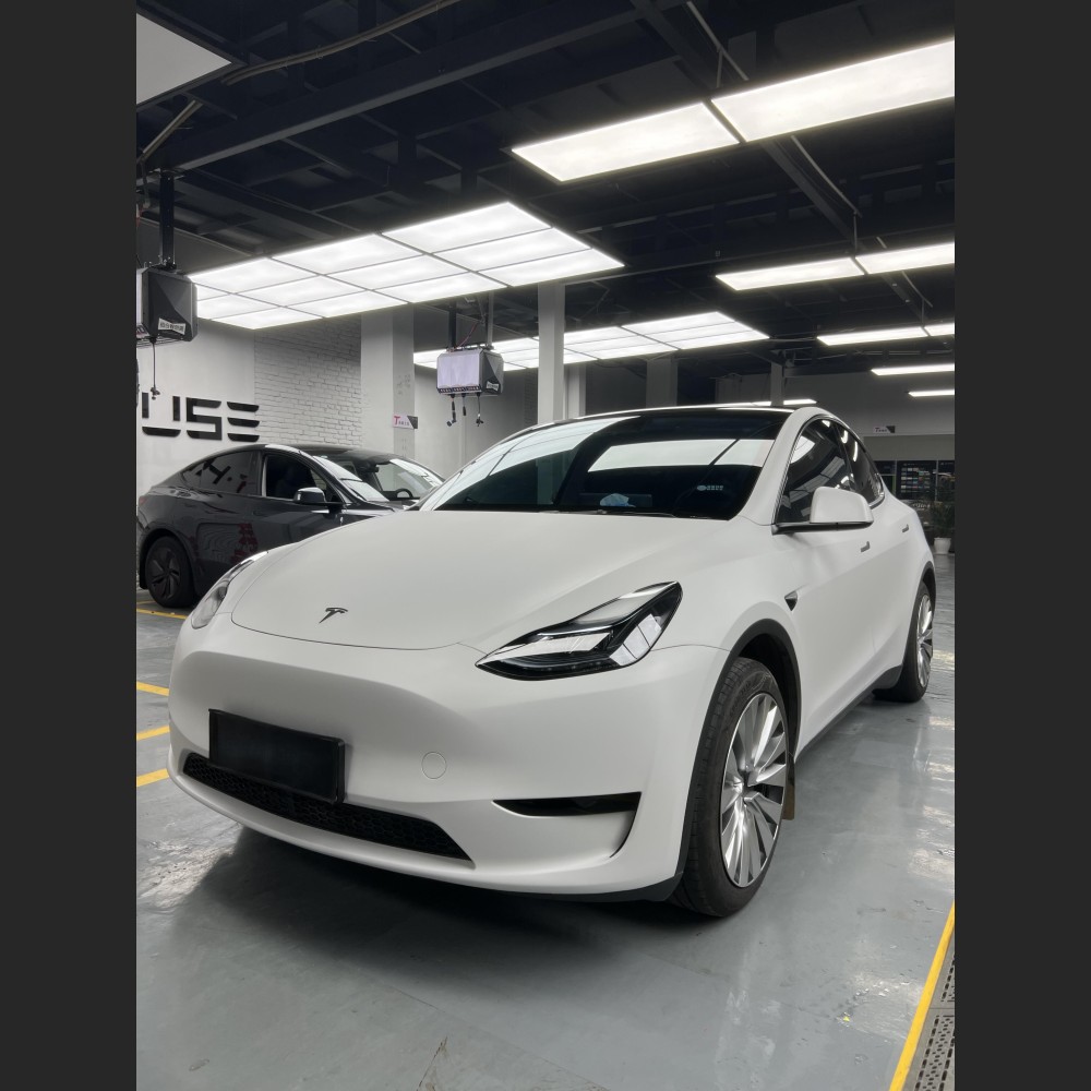  Ravoony Plus Ultimate Flate Stone Grey Car Vinyl Wrap