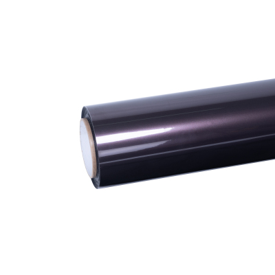 Ravoony Plus PET Gloss Metallic Eve Purple Car Vinyl Wrap 01