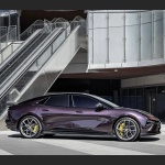 Ravoony Plus PET Gloss Metallic Eve Purple Car Vinyl Wrap