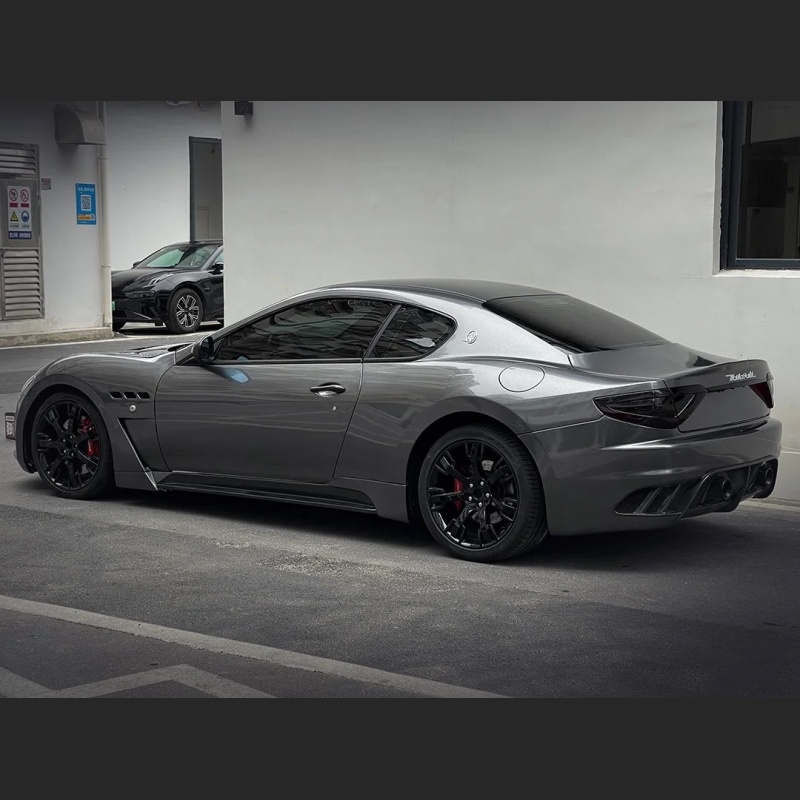 Ravoony Plus Gloss Heavy Metallic Graphite Grey Car Wrap