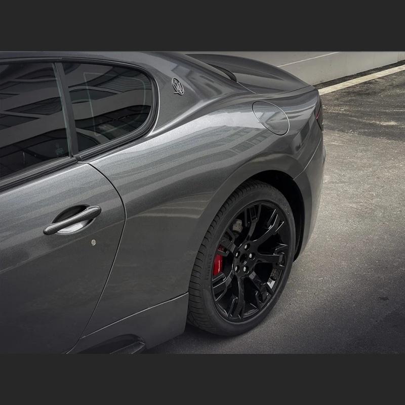 Ravoony Plus Gloss Heavy Metallic Graphite Grey Car Wrap