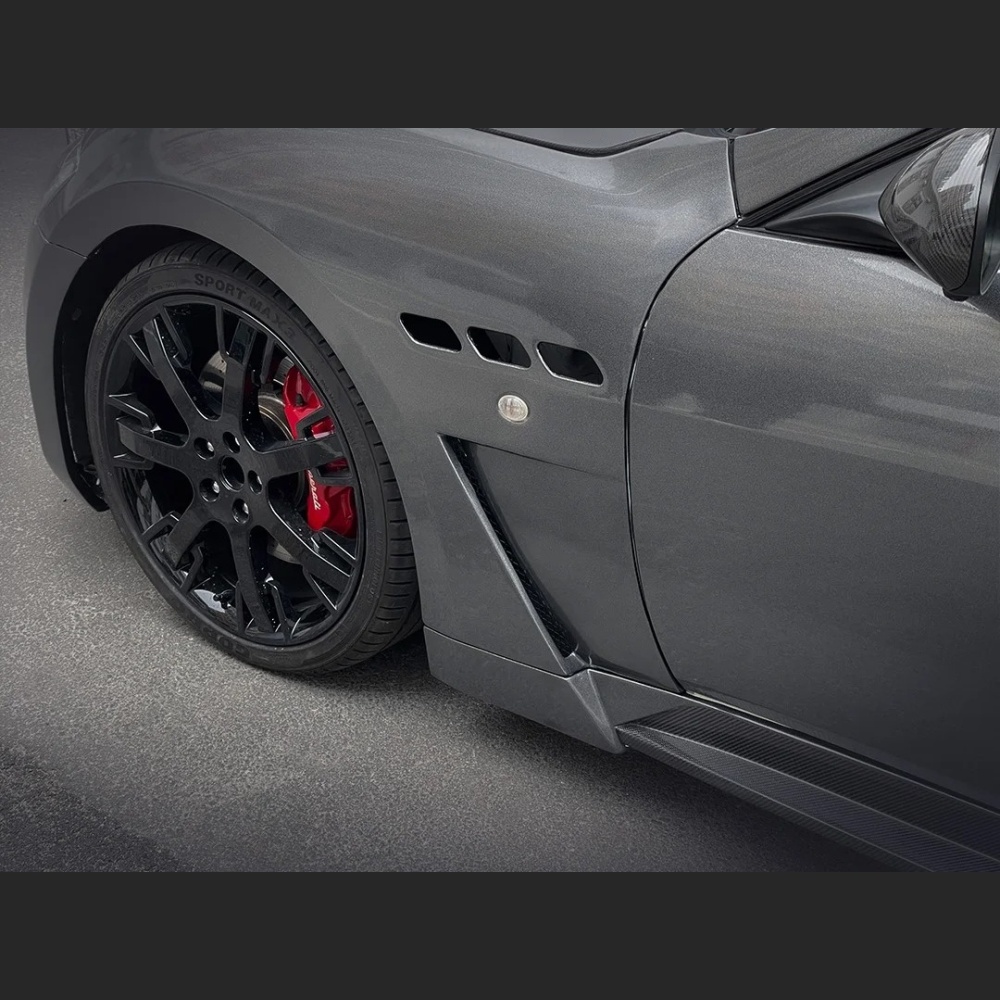 Ravoony Plus Gloss Heavy Metallic Graphite Grey Car Wrap
