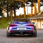 Ravoony Plus PET Gloss Magic Colored Purple Chameleon Wrap
