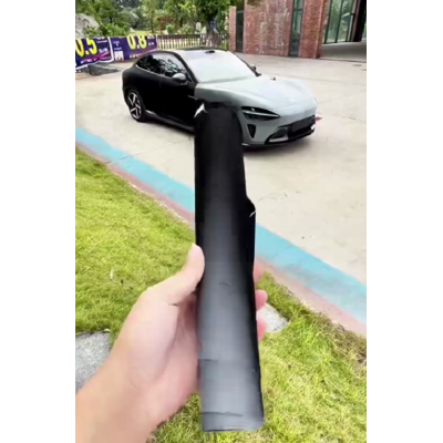 Ravoony Pro TPU Satin Black To White Chameleon PPF Film 01