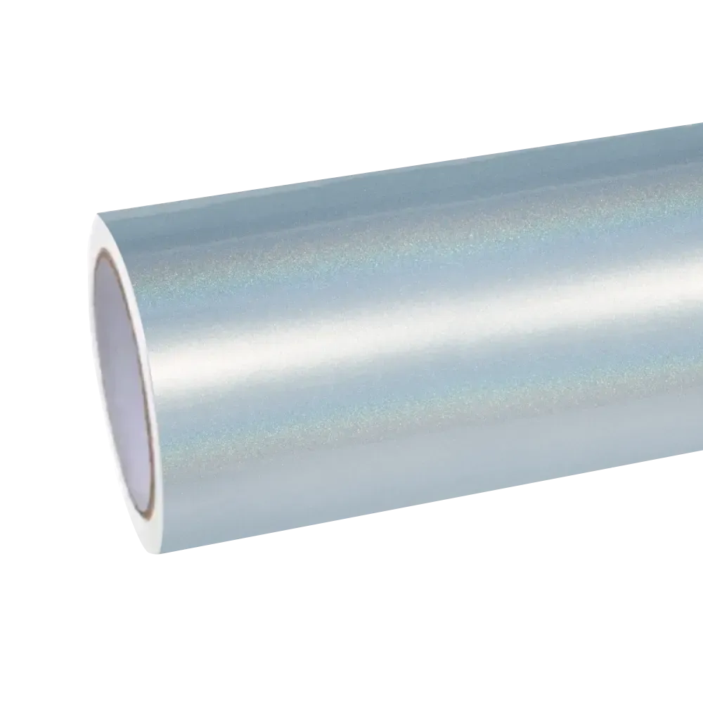 Ravoony Plus Glossy Laser Sea Blue Car Vinyl Wrap