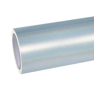 Ravoony Plus Glossy Laser Sea Blue Car Vinyl Wrap 01