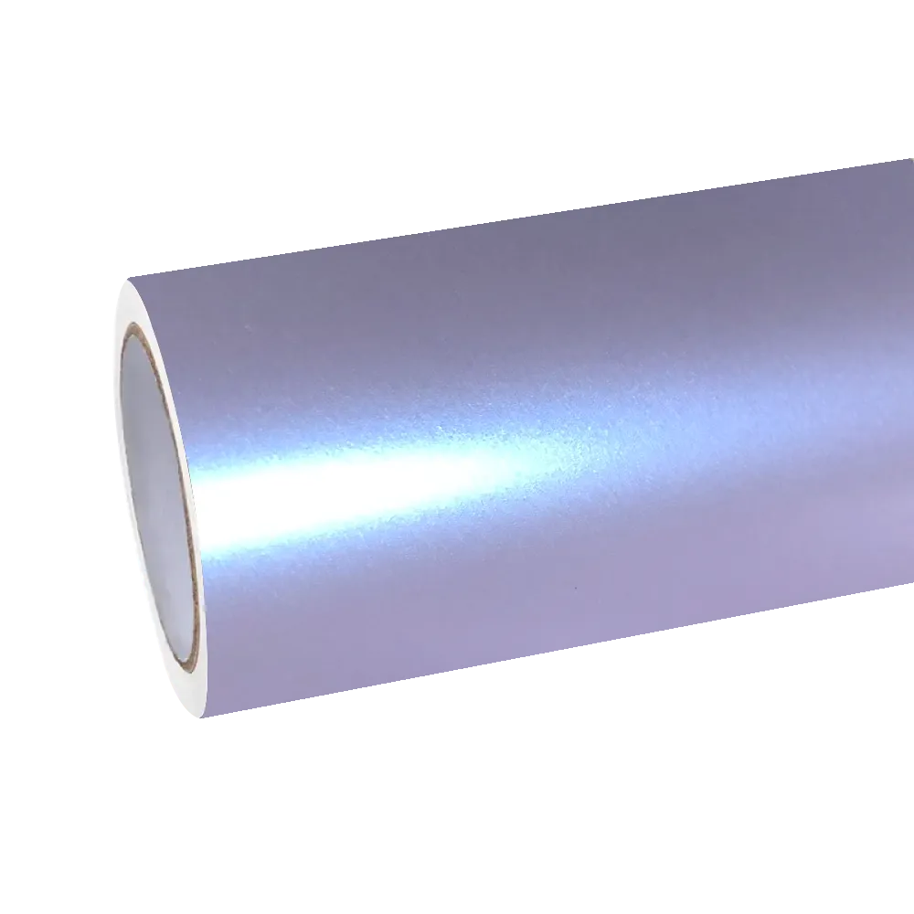 Ravoony Plus PET Matte Twin Silver Purple Car Vinyl Wrap