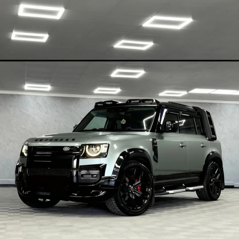 Ravoony Plus PET Glossy Metallic Hadlin Green Car Vinyl Wrap