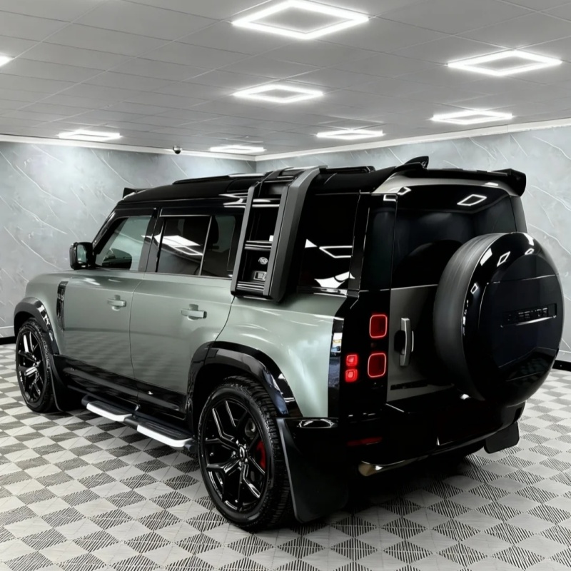 Ravoony Plus PET Glossy Metallic Hadlin Green Car Vinyl Wrap