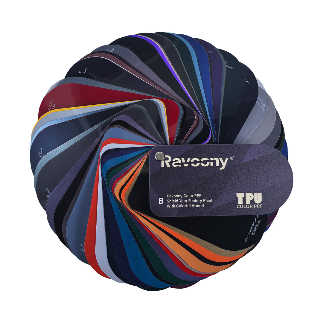 Ravoony Pro Color PPF Color Swatch 2025