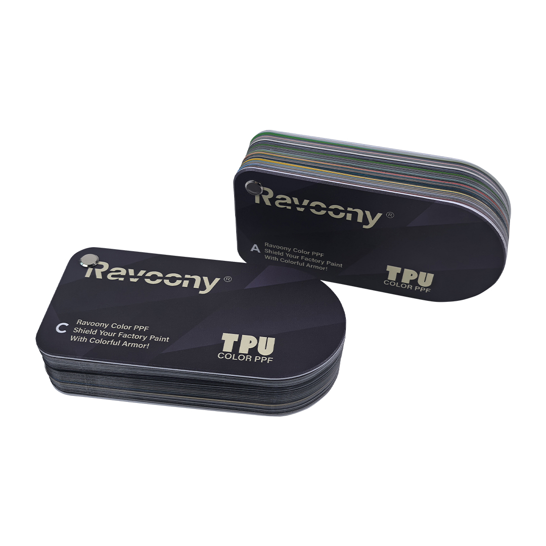 Ravoony Pro Color PPF Color Swatch 2025
