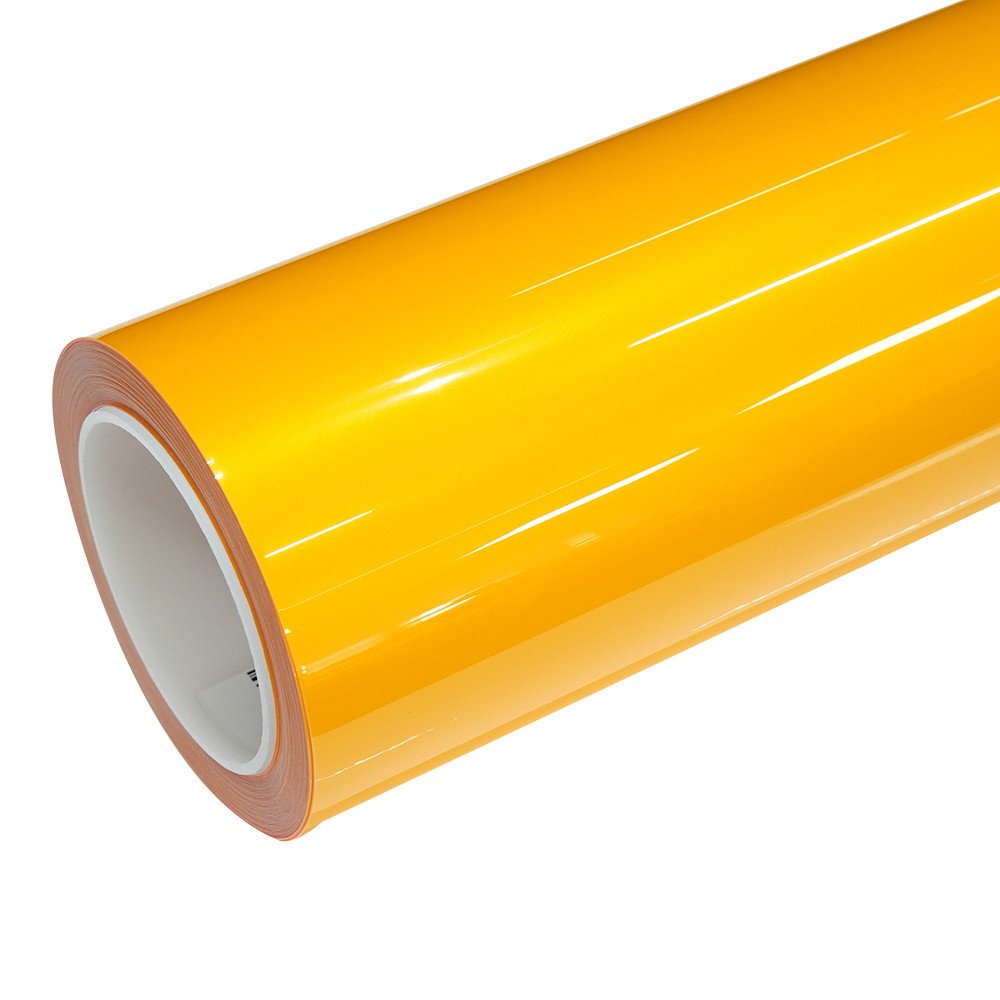Ravoony Pro TPU Glossy Metallic Volcanic Yellow PPF Film