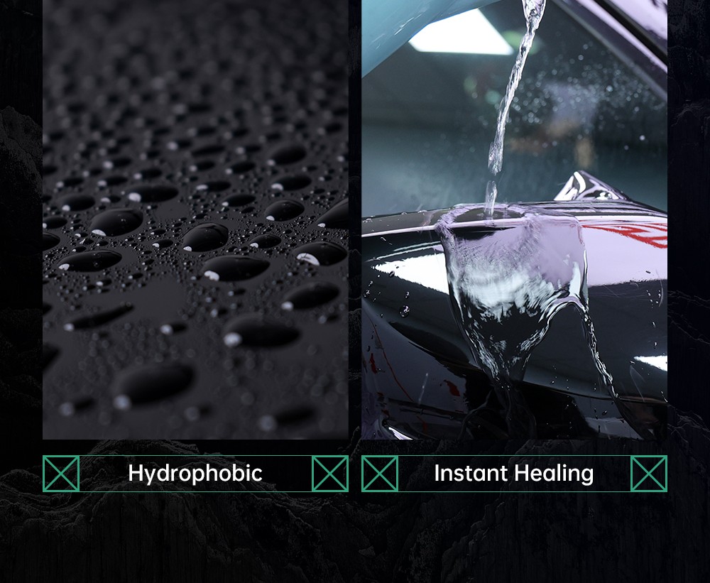 Ravoony U Series Ultra Gloss TPU Lotus Leaf PPF Paint Protection Film 7.5mil