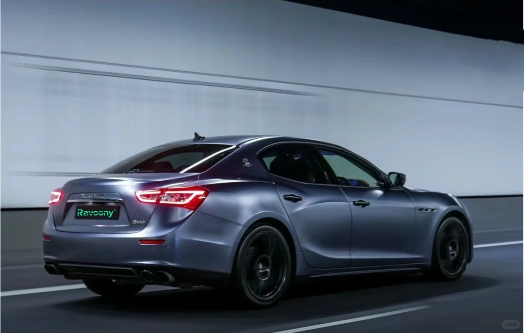 Ravoony Plus Pure Metal Storm Blue Car Wrap