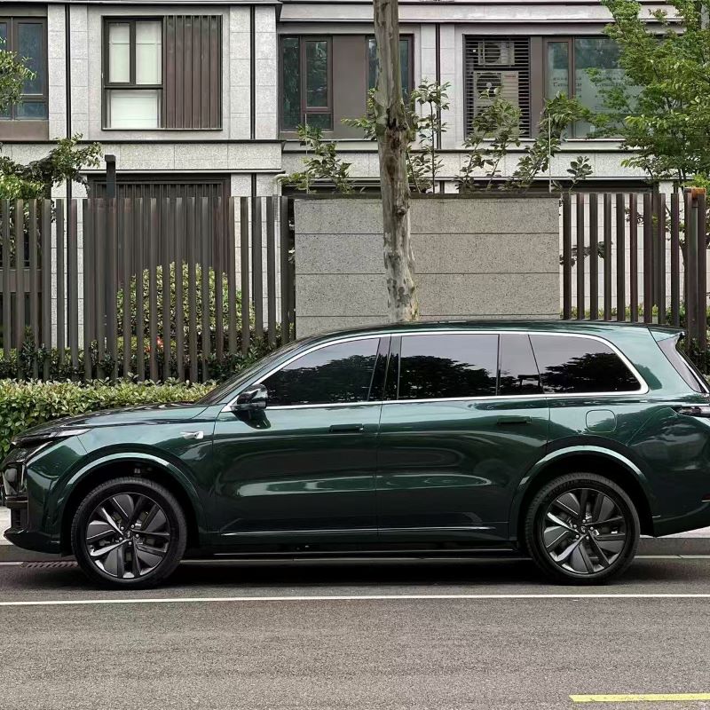 Ravoony Plus PET Glossy Metallic Li Auto Green Car Vinyl Wrap