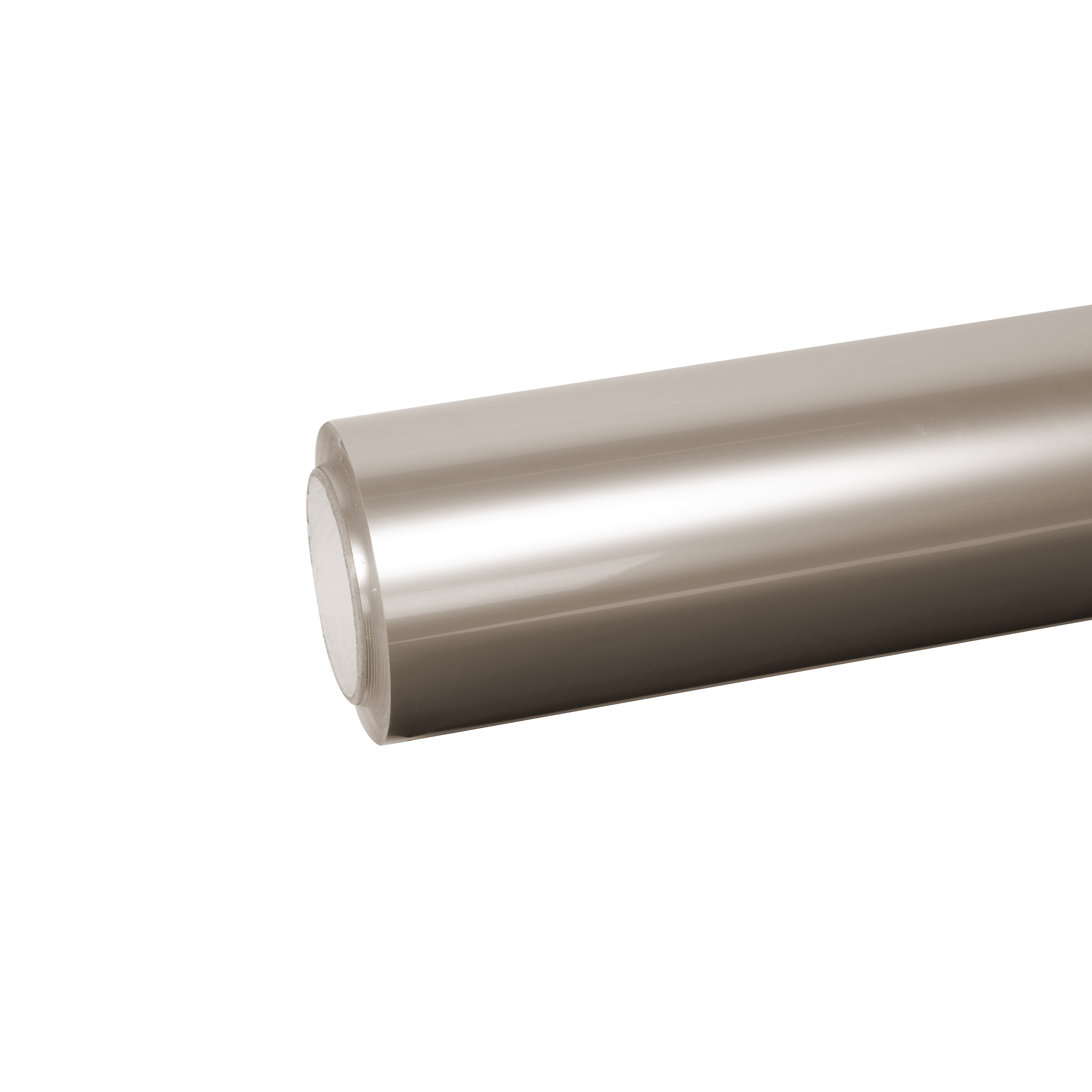 Ravoony Plus PET Gloss Metallic Victor Silver Vinyl Car Wrap