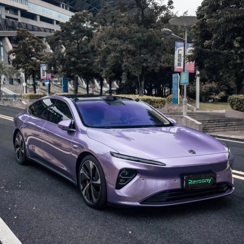 Ravoony Plus PET Glossy Liquid Victoria Purple Car Wrap