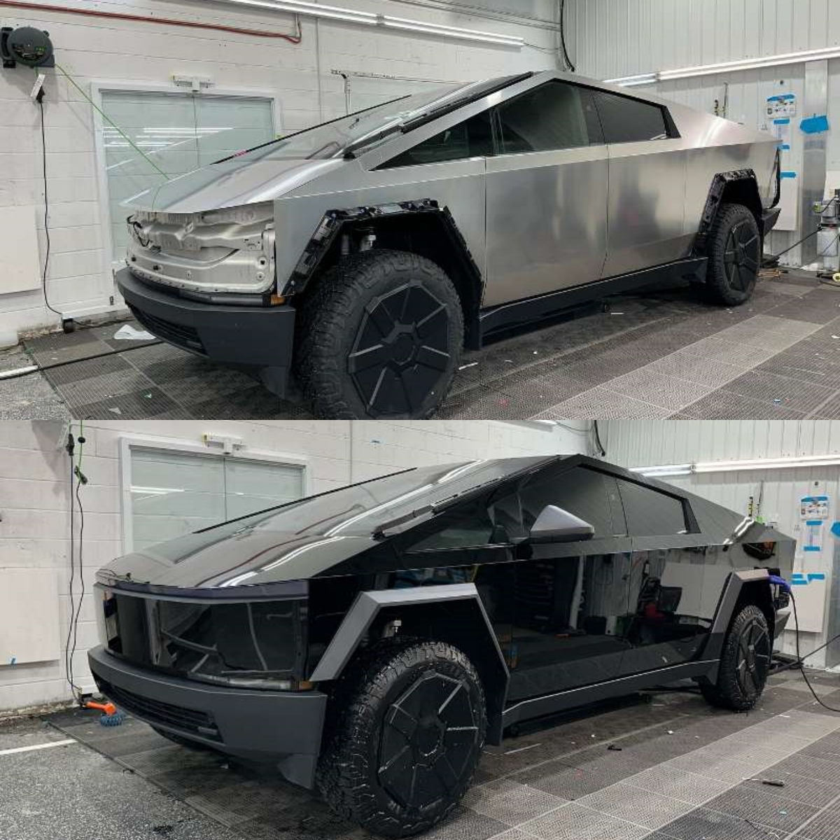 Ravoony Pro TPU Glossy Metallic Black PPF Film