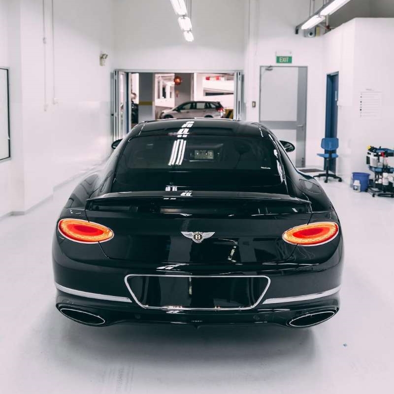 Ravoony Pro TPU Glossy Metallic Black PPF Film