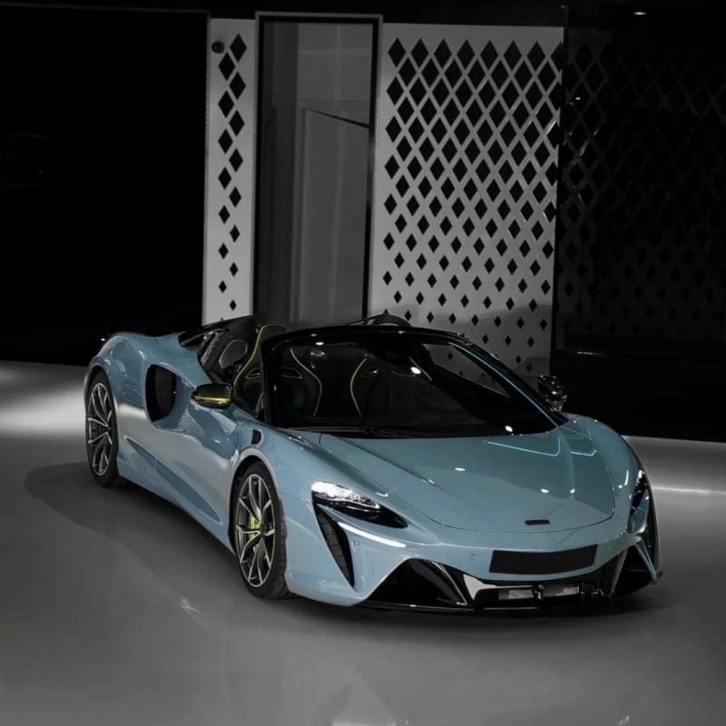 Ravoony Pro TPU Glossy Metallic Color Shift Blue Gold PPF Film