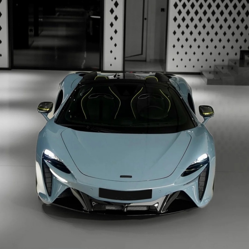 Ravoony Pro TPU Glossy Metallic Color Shift Blue Gold PPF Film