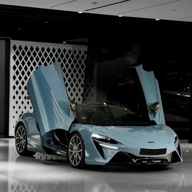 Ravoony Pro TPU Glossy Metallic Color Shift Blue Gold PPF Film