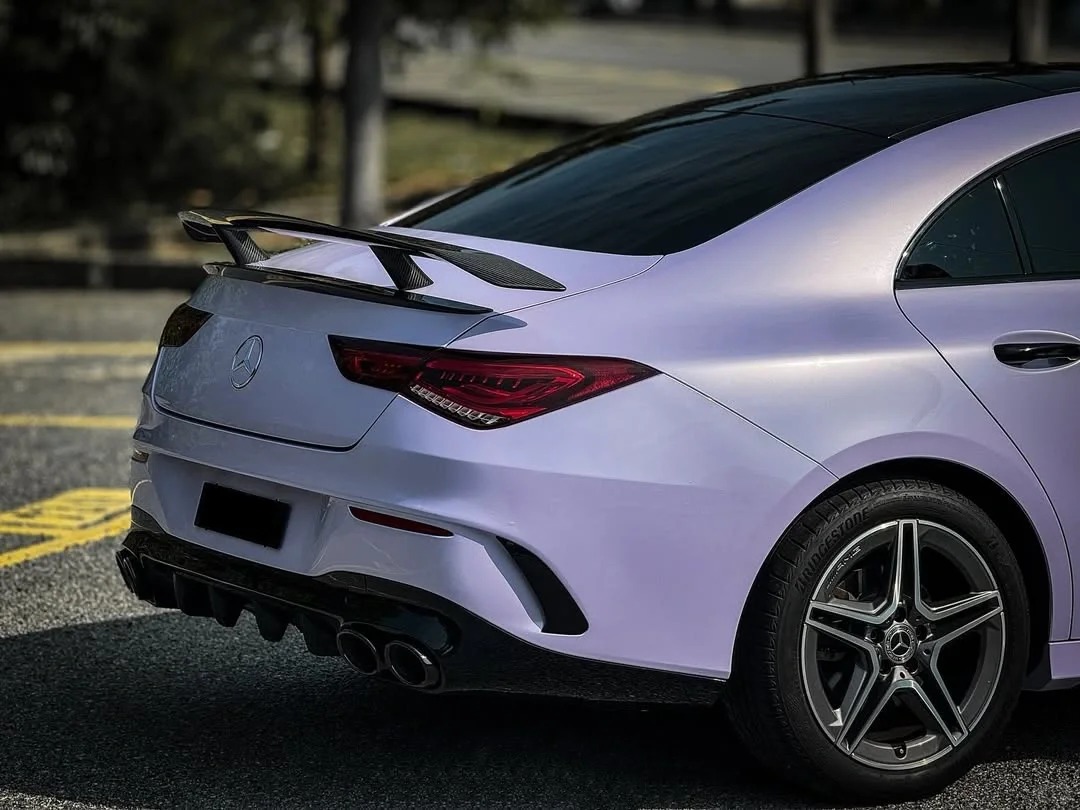 Ravoony Pro TPU Glossy Metallic Violet Star PPF Film