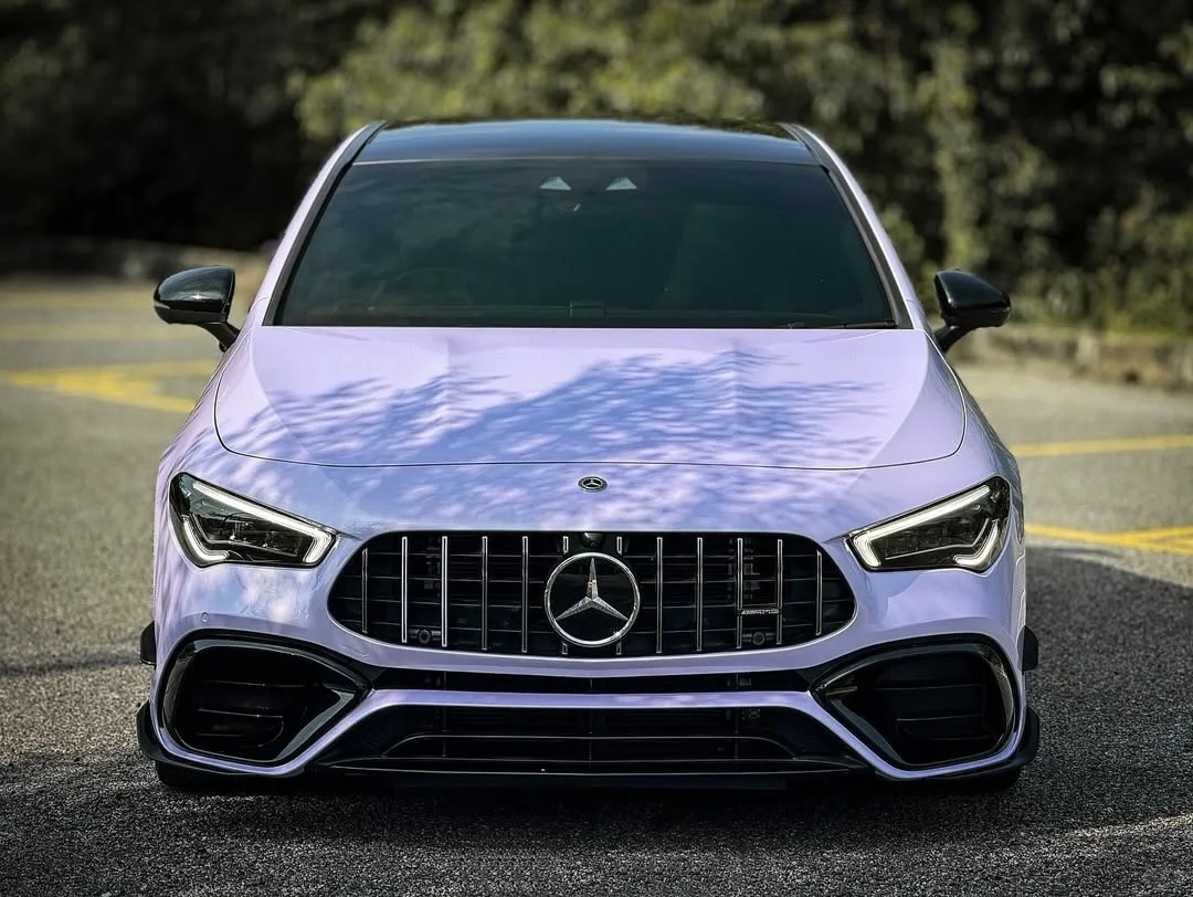 Ravoony Pro TPU Glossy Metallic Violet Star PPF Film