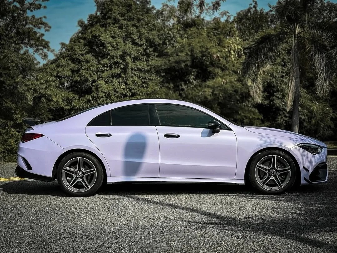 Ravoony Pro TPU Glossy Metallic Violet Star PPF Film