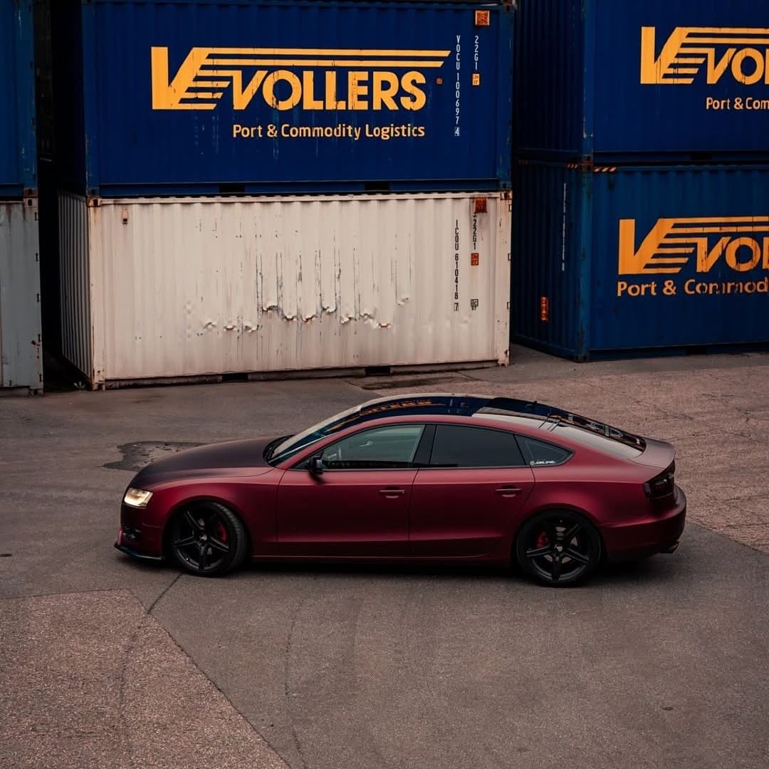 Ravoony Pro TPU Matte Chrome Romanee Red PPF Film