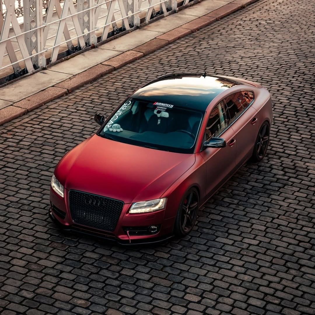 Ravoony Pro TPU Matte Chrome Romanee Red PPF Film