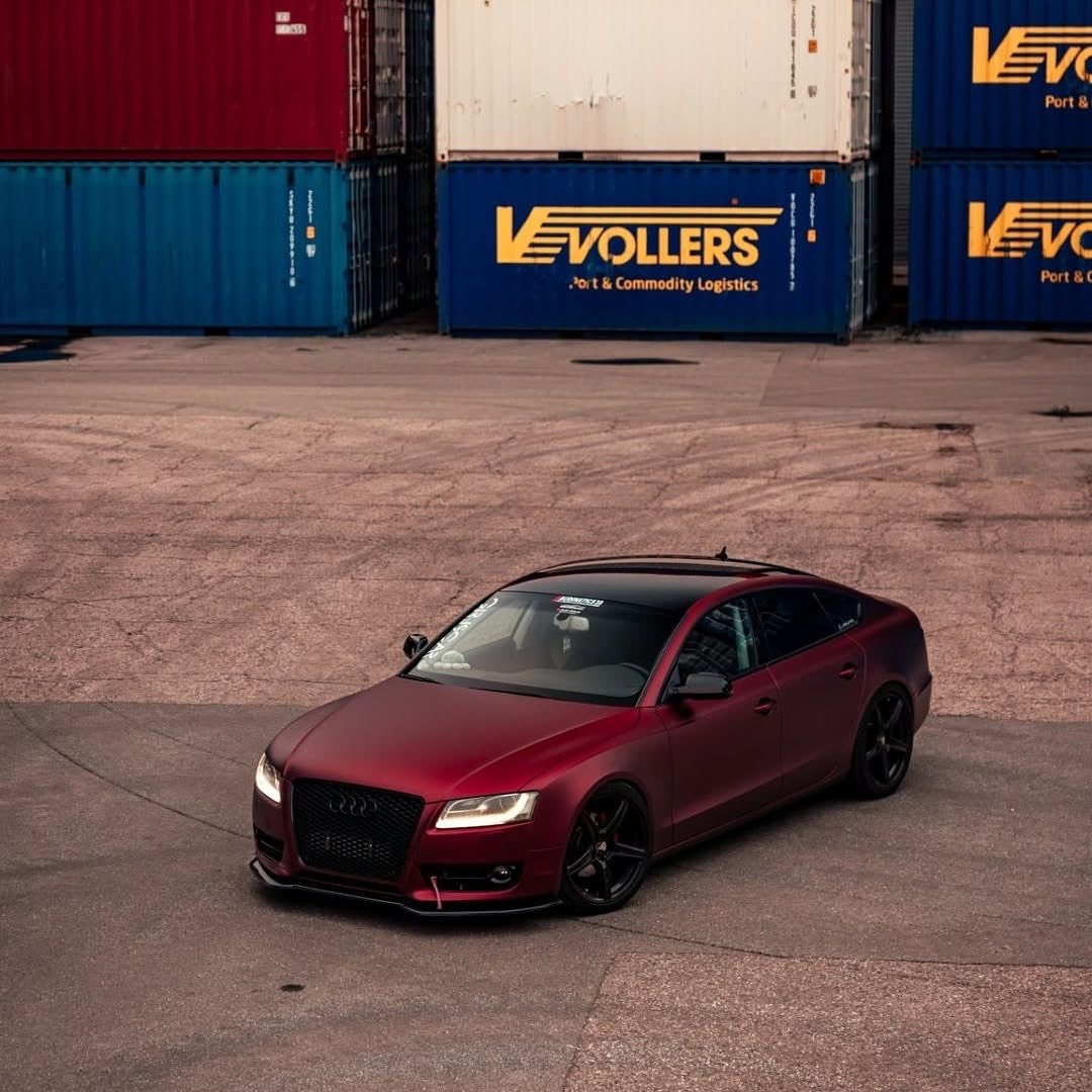 Ravoony Pro TPU Matte Chrome Romanee Red PPF Film