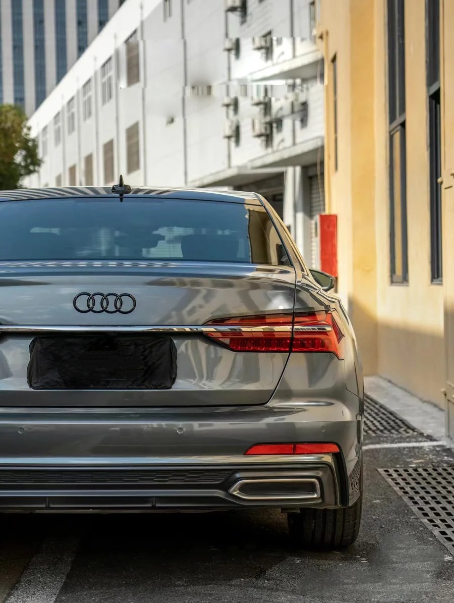 Ravoony Plus PET Glossy Metallic Mist Cloud Grey Car Wrap