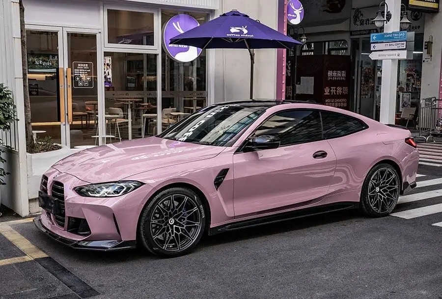 Ravoony Pro TPU Glossy Oolong Tea Pink PPF Film