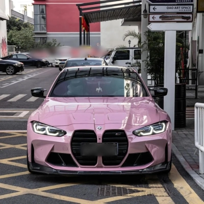 Ravoony Pro TPU Glossy Oolong Tea Pink PPF Film 02