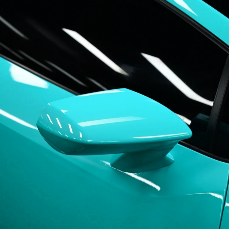 Ravoony Pro TPU Glossy Turquoise Blue PPF Film