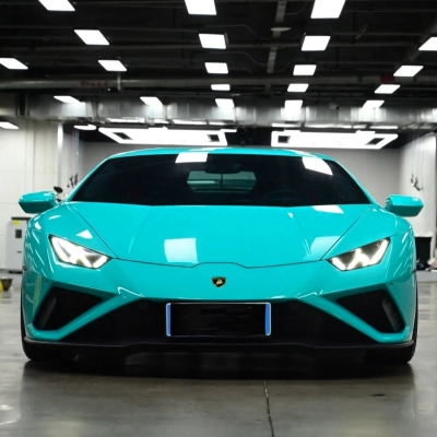 Ravoony Pro TPU Glossy Turquoise Blue PPF Film 02