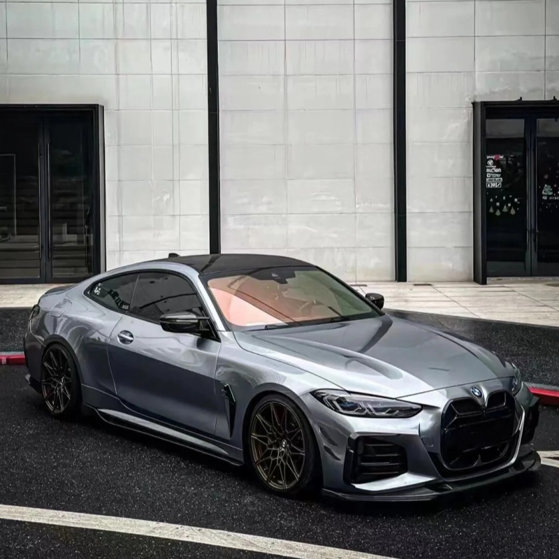 Ravoony Plus PET Gloss BMW Metallic Skyscraper Grey Wrap